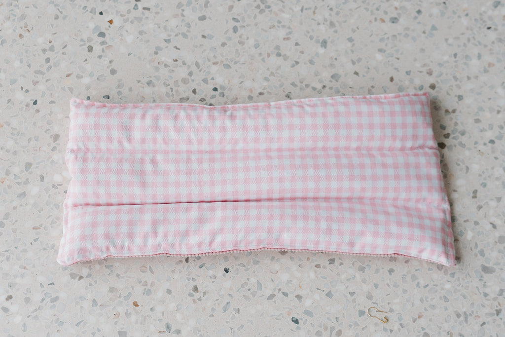 Wrap Around Belt Heat Pack — Pink Gingham