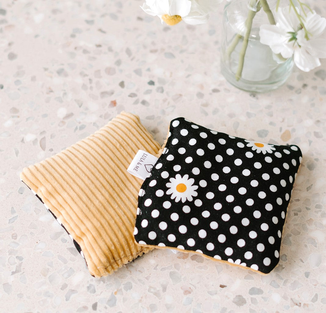 Hand Warmers — Dots & Daisies