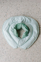 Neck & Shoulder Wrap Heat Pack — Sage Gingham